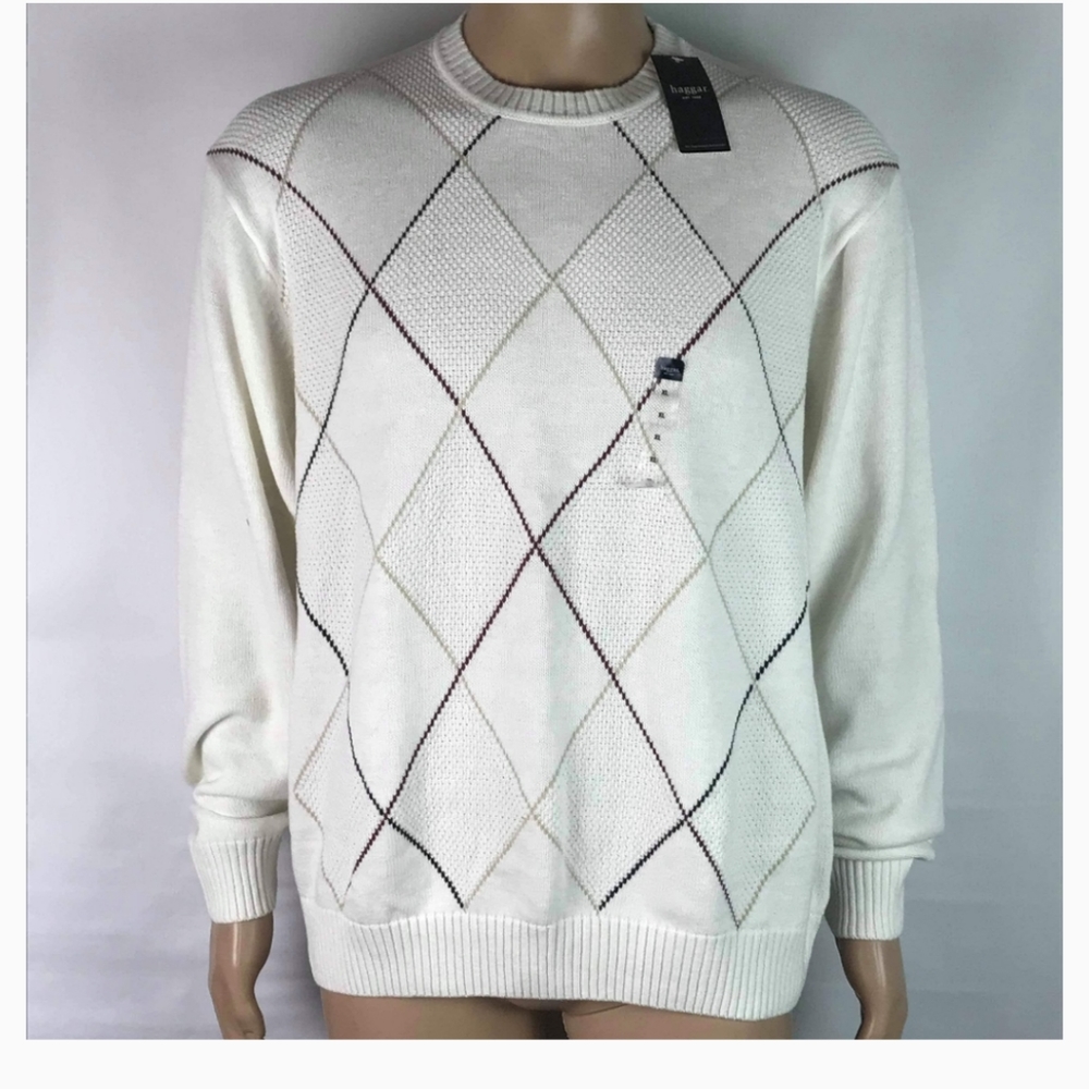 New Haggar pullover sweater size